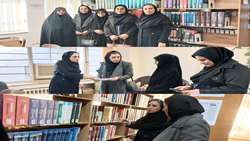  بازدید مدیر اطلاع‌رسانی پزشکی و منابع علمی از کتابخانه مرکز آموزشی، درمانی و پژوهشی رازی رشت